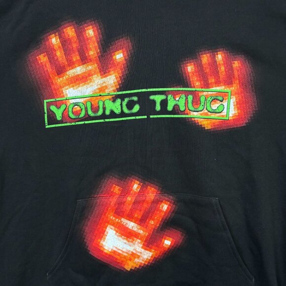 Young Thug UY Scuti Album Hands Heat Box Set Rap Hoodie XL - Picture 2 of 4